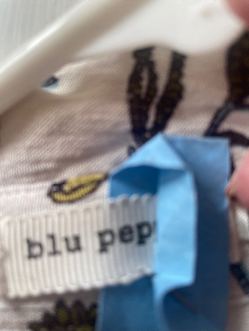 Lightweight Floral Button-Front Blouse by Blu Pepper - Picture 5 of 6